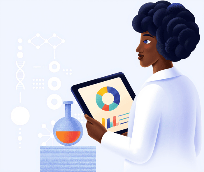 Scientist working with Kanobo